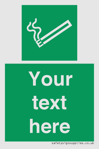 Custom E-Cigarettes/Vaping Permited Sign